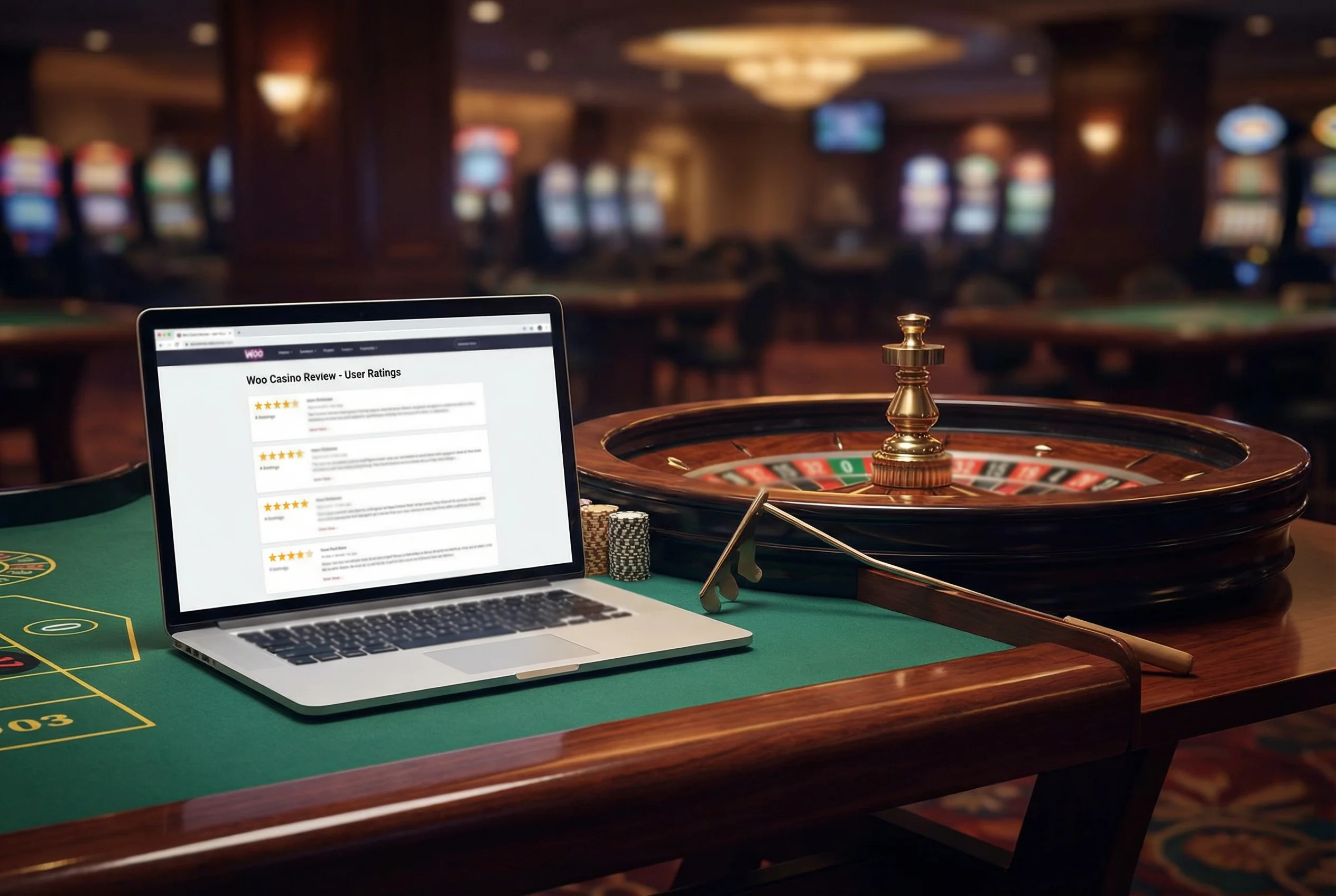 Player enjoying Woo Casino pokies